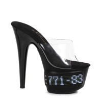 709-VANITY-LED - Clear Black