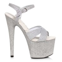 Ellie Shoes 709-VICKY Silver
