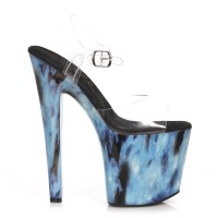 Ellie Shoes 821-FIERY Blue