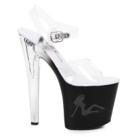 Ellie Shoes 821-TESSA Clear
