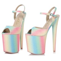 Ellie Shoes 850-BUBBLE Multi Color