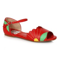 Ellie Shoes BP100-MOLLY Red