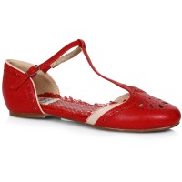 Ellie Shoes BP100-NANCY Red SPECIAL