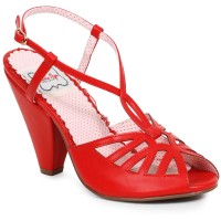Ellie Shoes BP403-ARIA Red