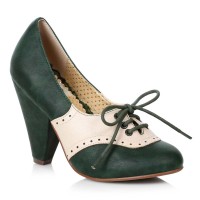 Ellie Shoes BP403-CAROLE Green