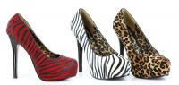 Bettie Page BP519-Gabor - Leopard