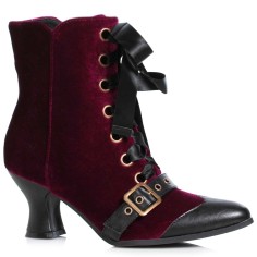 Ellie Shoes 253-CHARMED Red Velvet