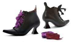 Halloween 301-ABIGAIL - Black PU