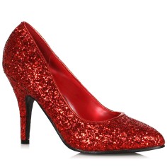 Ellie Shoes 411-Shimmer - Red