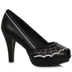 Ellie Shoes 414-WIDOW Black