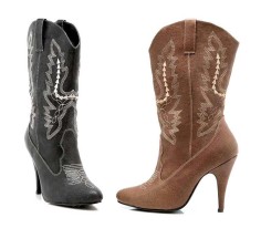 Halloween 418-COWGIRL - Black