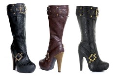 Halloween 426-Aubrey - Black PU