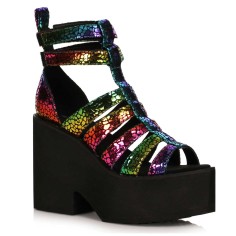 Ellie Shoes 456-MAEVE Multi Color