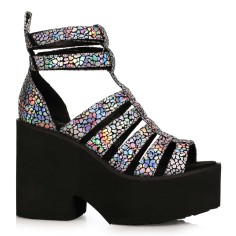 Ellie Shoes 456-MAEVE Silver