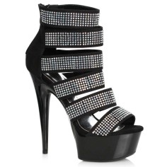 Ellie Shoes 609-MEGAN Silver