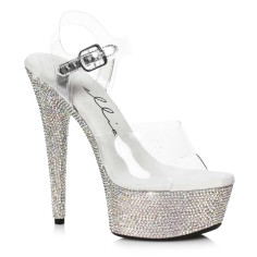 Ellie Shoes 609-MAXINE Clear