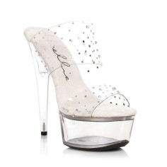 Ellie Shoes 609-MISTY Clear