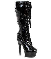 609-POCKY - Black Patent
