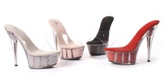 609-GLITTER - Black Patent