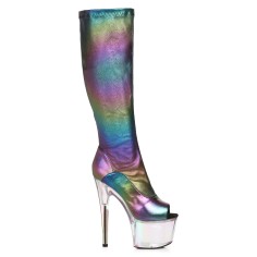 Ellie Shoes 709-BRANDY Multi Color