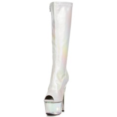 Ellie Shoes 709-BRANDY White