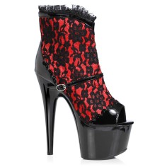 Ellie Shoes 709-CAMILA Black Red
