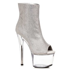 Ellie Shoes 709-LAVISH Silver