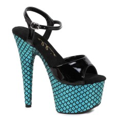 Ellie Shoes 709-MARINA Turquoise