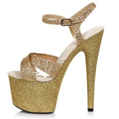 Ellie Shoes 709-VICKY Gold