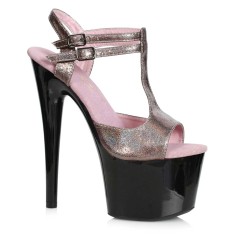 Ellie Shoes 709-ZAYA Pewter