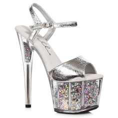 Ellie Shoes 709-ZENYA Silver