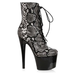Ellie Shoes 709-ZIA Black Snake