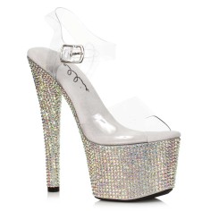 Ellie Shoes 709-Ziamond - Silver