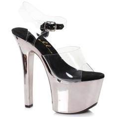 Ellie Shoes 711-CHRISTY Clear