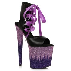Ellie Shoes 850-BRAXTON Purple