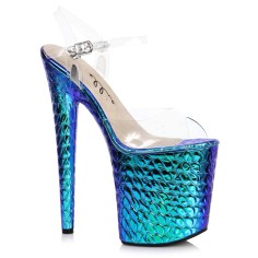 Ellie Shoes 850-SUGAR Turquoise