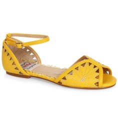 Ellie Shoes BP100-AGNES Yellow