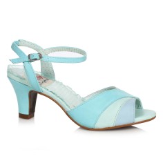 Ellie Shoes BP250-DAPHNE Turquoise
