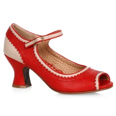 Ellie Shoes BP253-LYDIA Red