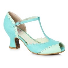 Ellie Shoes BP254-CARLIE Turquoise