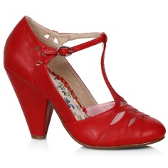 Ellie Shoes BP403-LAURA Red