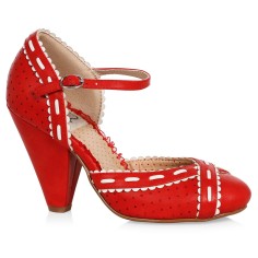 Ellie Shoes BP403-SIDNEY Red
