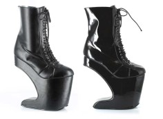 Bettie Page Bettie Page BP579-Mather - Black Patent