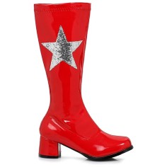 Ellie Shoes 175-STAR Red  Gold