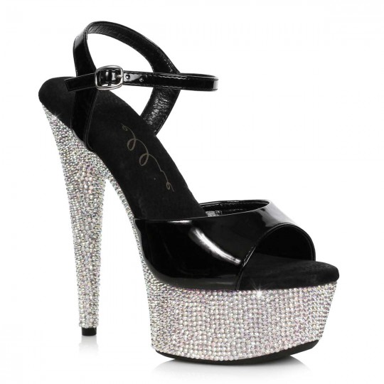 Ellie Shoes 609-MAXINE Black in Sexy Heels & Platforms - $132.87