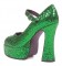 Halloween 557-LUCKY - Green Glitter