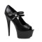 609-JET - Black PU