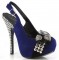 Bettie Page BP556-Caroline - Blue