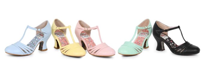 BP254-LUCY - Pink - 2.5`` T Strap Heel in Sexy Heels & Platforms