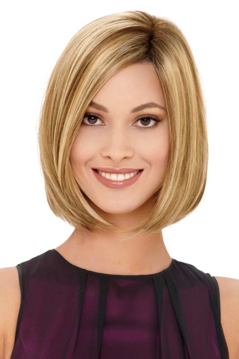 Jamison Naturelle - Front Lace Line Wig - Front Lace Line With Lace Part, Classic A-Line Bob With Side Swept PartLength: Bang - 10``, Side - 7``, Crown - 11``, Nape - 4``Color Shown: RH12/26RT4 in Wigs and Hair Accessories